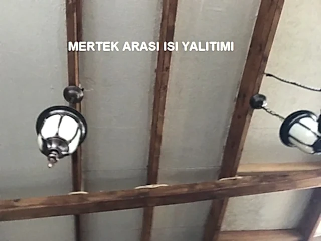 Çatı Mertek Arası Isı Yalıtımı